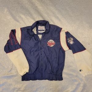 Vintage Official Starter Minnesota Twins Wind Breaker Jacket Youth XL